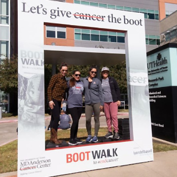 MD Anderson sponsors Boot Walk to End Cancer®