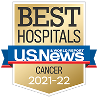 MD Anderson award -  U.S. News & World Report America’s Best Hospitals 2021-2022